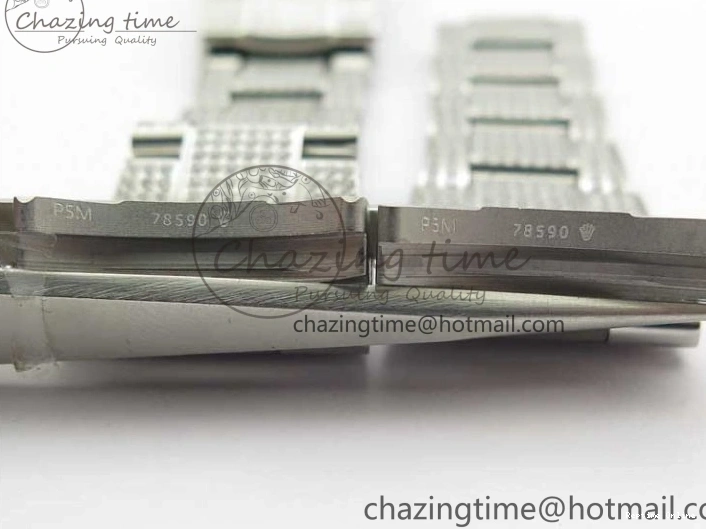 0224 Practical DateJust 41 126334 904 Full Paved Diamonds BP Maker Best Edition Silver Dial on Oyster Bracelet A 2542